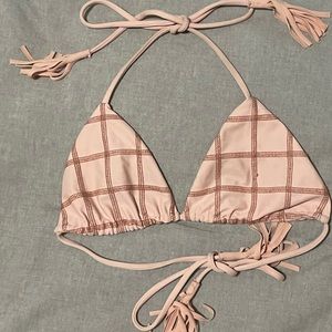 Acacia Swimwear Pink Humuhumu Stitch Top